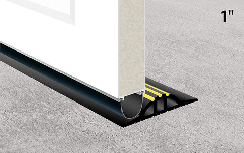 Image of Garadry 1" Garage Door Threshold Seal Kit
