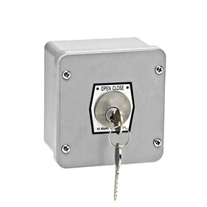 MMTC 1KX Nema 4 Exterior Tamperproof Open-Close Key Switch Surface Mount