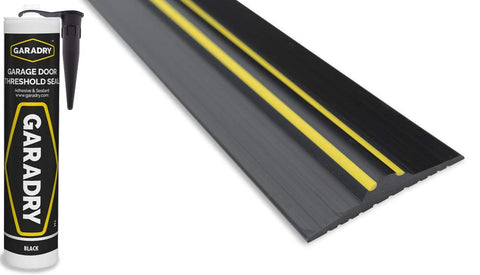 Image of Garadry ¾" Garage Door Threshold Seal Kit "