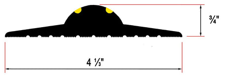 Image of Garadry ¾" Garage Door Threshold Seal Kit "