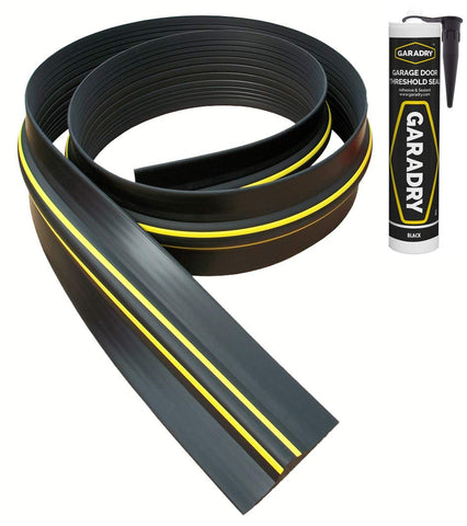 Image of Garadry ¾" Garage Door Threshold Seal Kit "