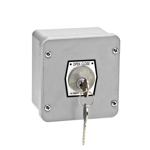 Image of MMTC 1KX Nema 4 Exterior Tamperproof Open-Close Key Switch Surface Mount