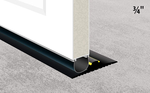 Image of Garadry ¾" Garage Door Threshold Seal Kit "